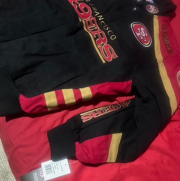NWT sz lg 49ers NFL jacket very warn! - Picture 3 of 4